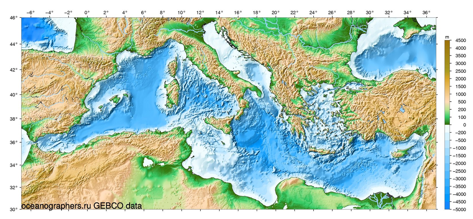 (Mediterranean Sea)
